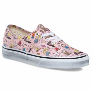 Peanuts x Vans sneakers - pink dance party sz 7.5